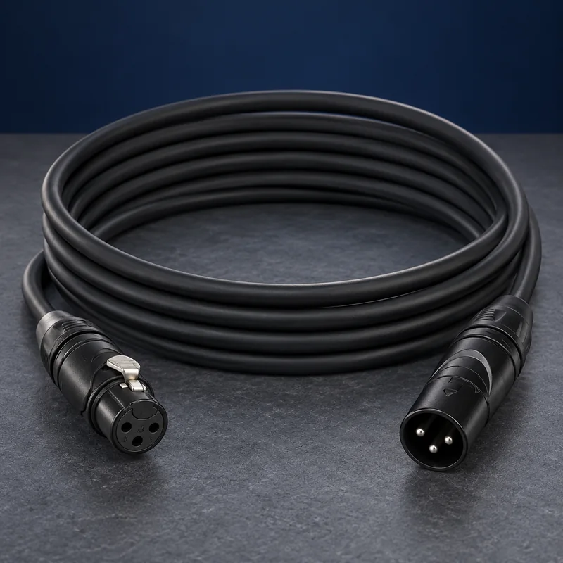 כבל XLR 15 מטר למכירה — תמונת המחשה