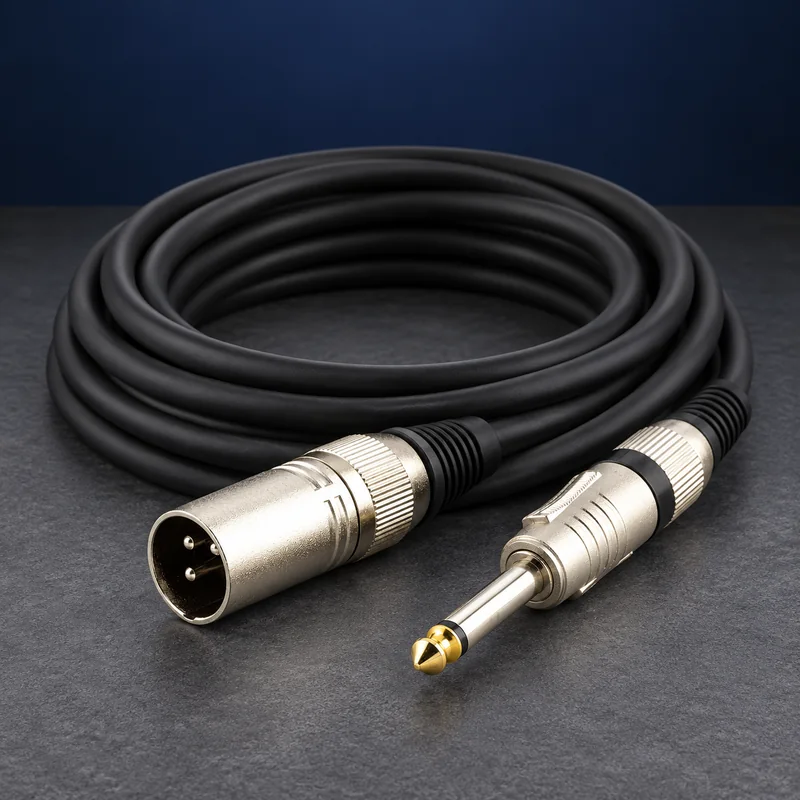 כבל XLR PL 15 מטר למכירה — תמונת המחשה
