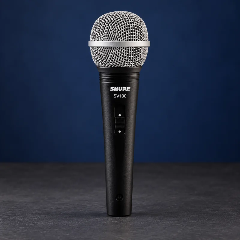 מיקרופון SHURE SV100 למכירה — תמונת המחשה
