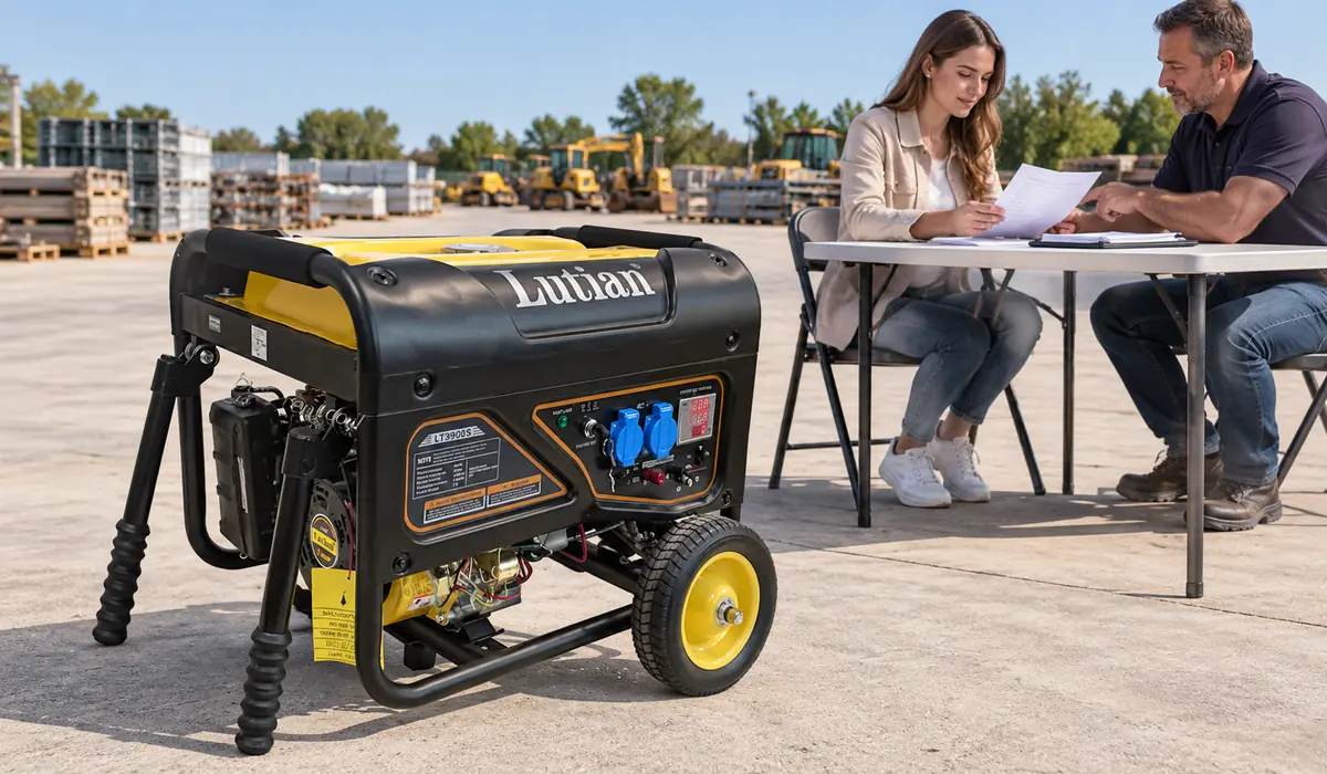 גנרטור LUTIAN/KARNAF LT3900 בהקשר שימוש – המחשה